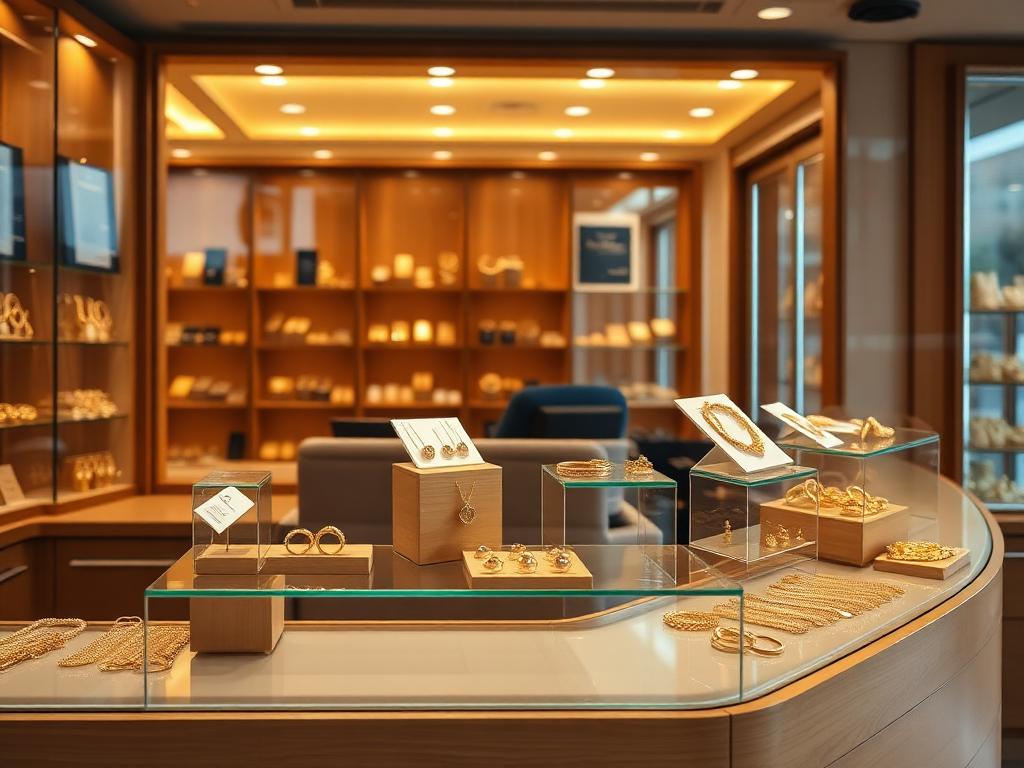 Gold buying counter inside Cash Generator St Helens
